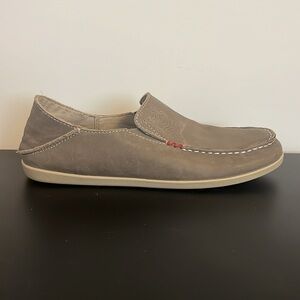 OluKai Nohea Nubuck Stitched Loafers (#VC 02/17, 20174-8A20)